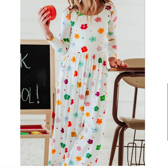 SweetHoney Leggy Romper Colorful Roses Size 12y - Picture 2 of 4